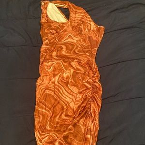 SHEIN Marble print dress